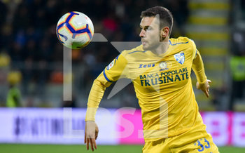 2019-04-14 - Il centrocampista del Frosinone Andrea Beghetto - FROSINONE VS INTER 1-3 - ITALIAN SERIE A - SOCCER